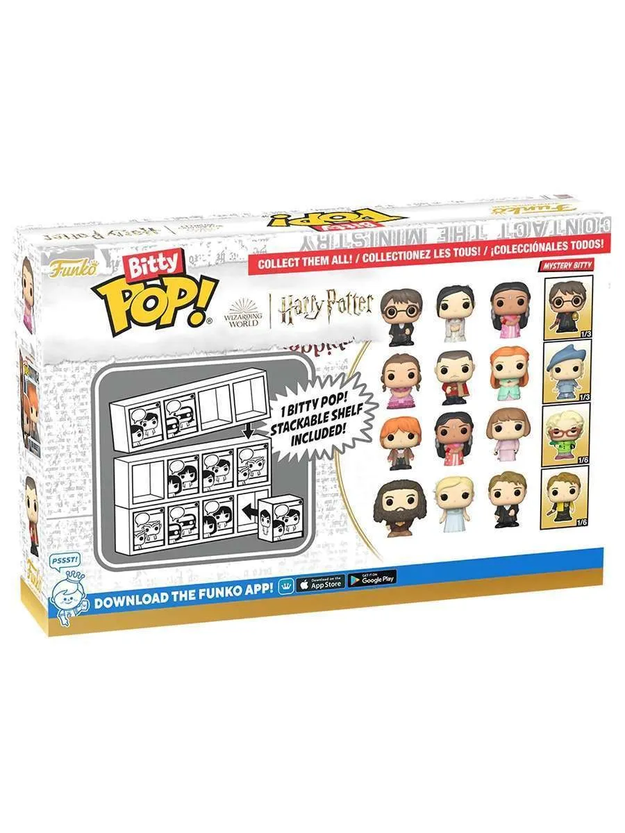 Фигурка Bitty POP! Harry Potter Hermione+Viktor+Ginny+? 4PK