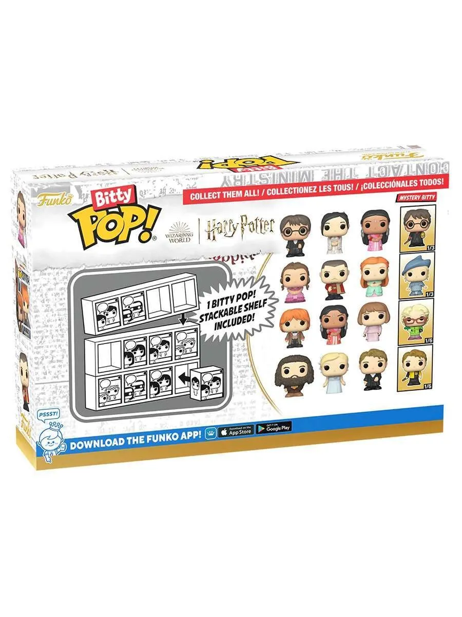 Фигурка Bitty POP Harry Potter Ron+Padma+Madame Maxime+? 4PK