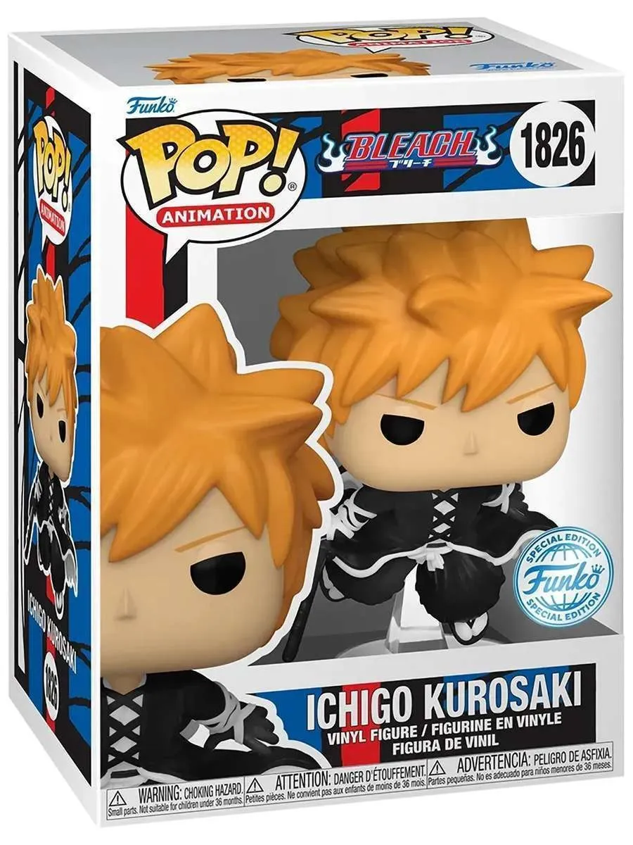 Фигурка Funko POP! Animation Bleach Ichigo Kurosaki (Exc) Фигурка Funko POP! Animation Bleach Ichigo Kurosaki (Exc)