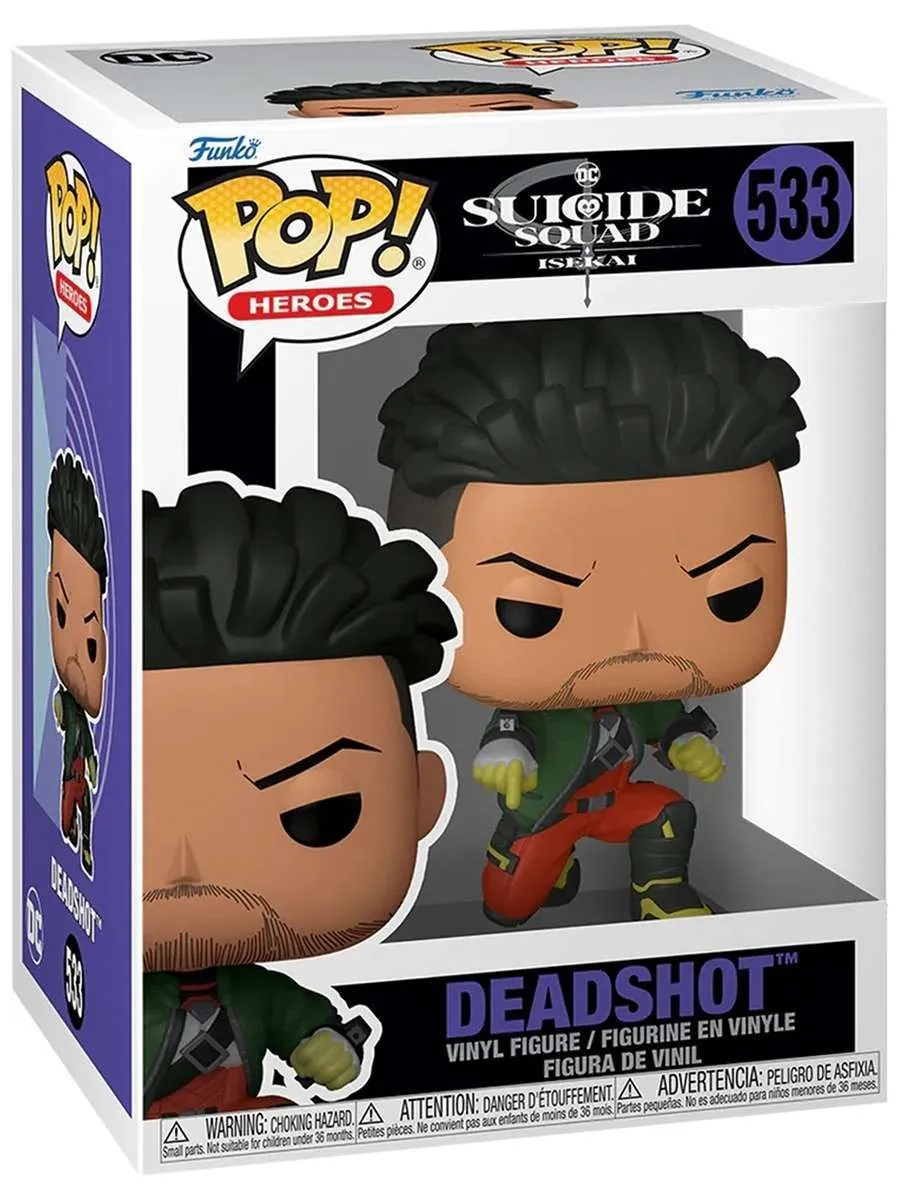 Фигурка Funko POP Animation DC Suicide Squad Isekai Deadshot