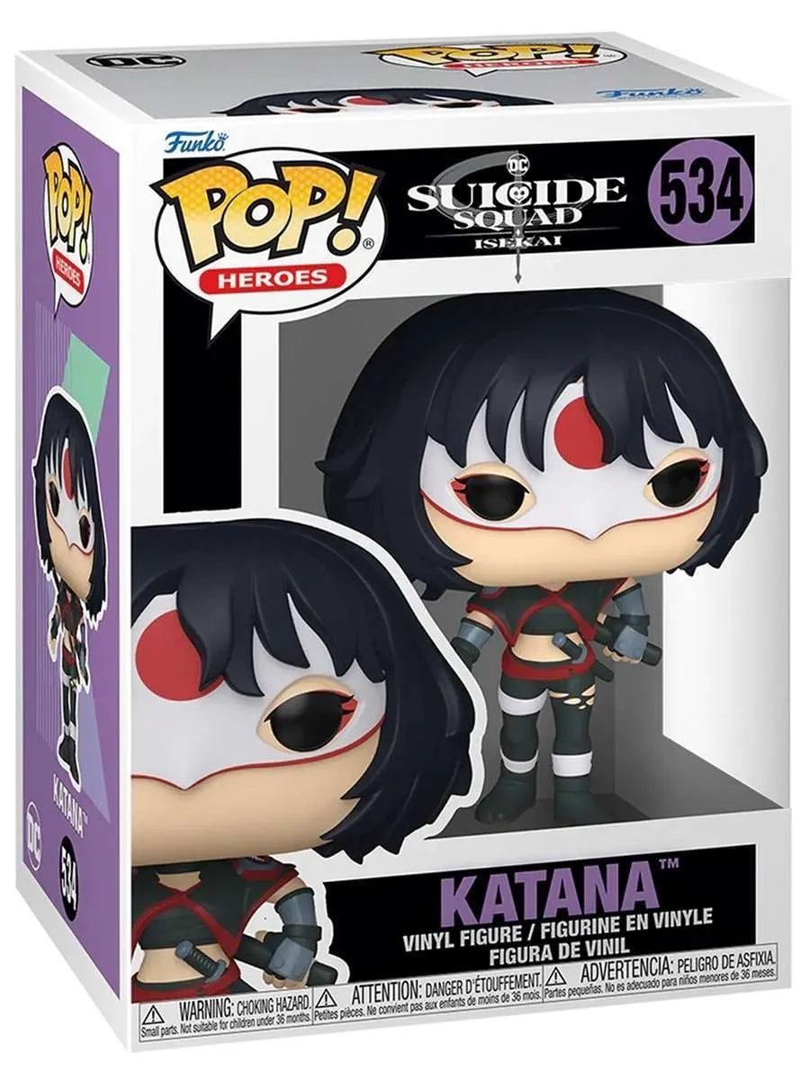 Фигурка Funko POP! Animation DC Suicide Squad Isekai Katana