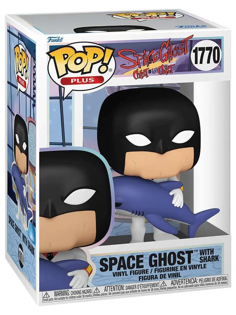 Фигурка Funko POP Plus Space Ghost Coast to Coast with Shark
