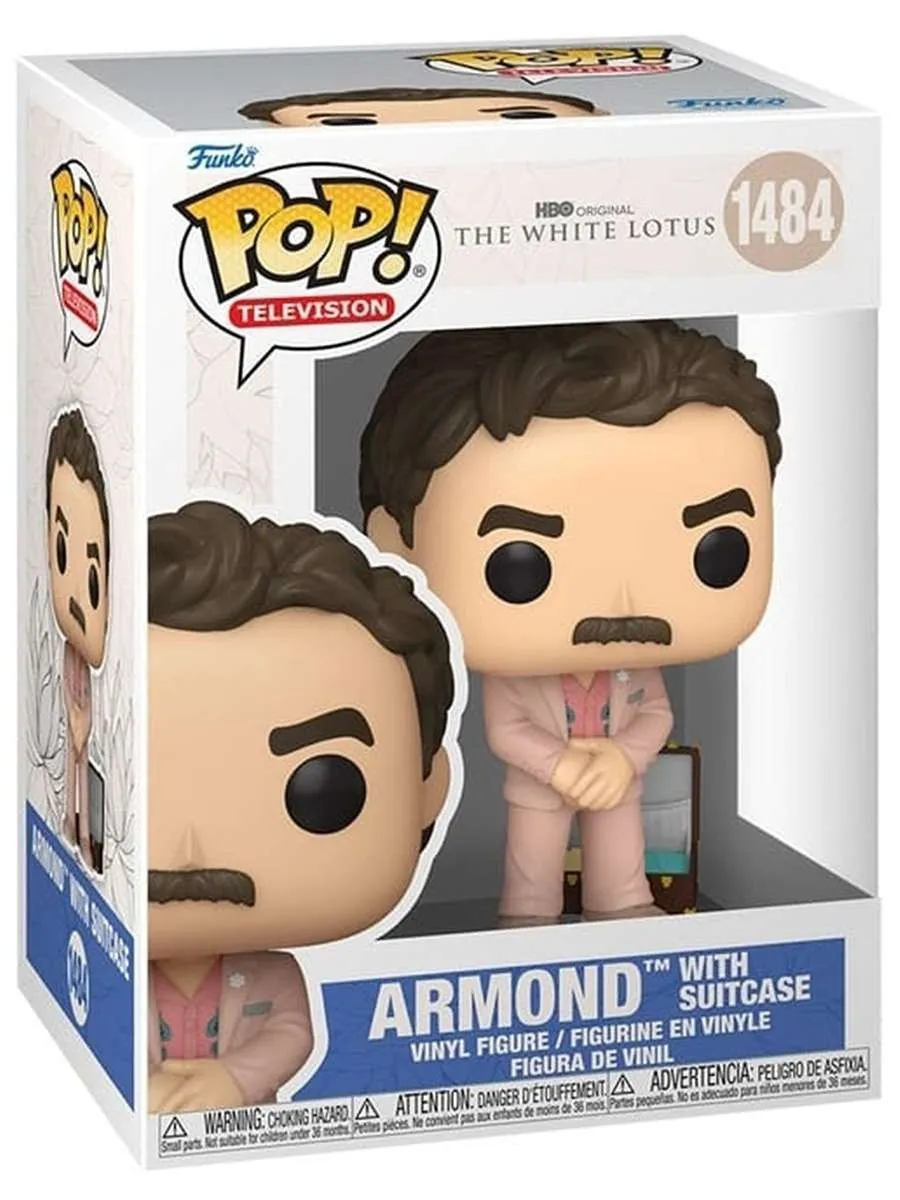 Фигурка Funko POP! TV White Lotus Armond w/Suitcase (1484)