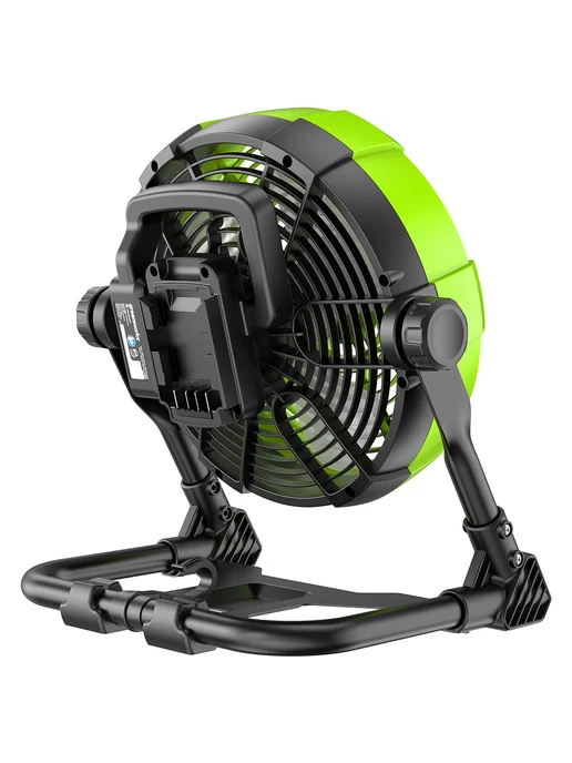 Greenworks Вентилятор гибридный 24V 220V, без АКБ и ЗУ, зеленый, фото 7