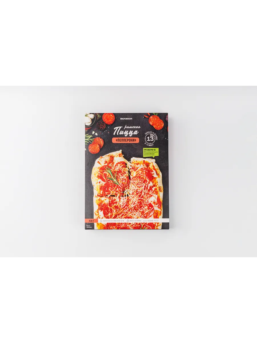 Пицца римская "Пепперони", зам, 430 г