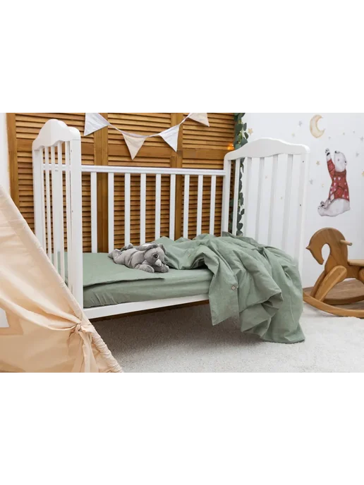 UTRO Детский пододеяльник из вареного хлопка 90 х 90 см, 110x140 см, фото 5