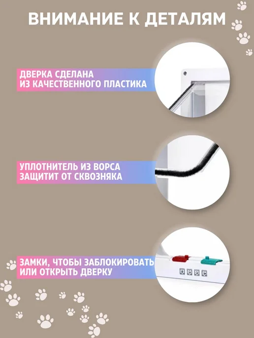 Дверца входная для животных, вариант, фото 5
