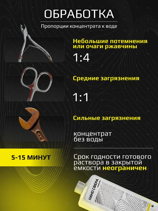 НАНО СФЕРА Средство для очистки инструмента «НАНО СФЕРА», вариант, фото 3