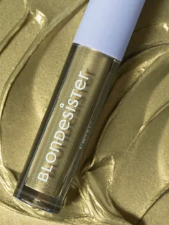 Тени кремовые для век GLOWEYE precious green 08 блестящие BLONDESISTER. Цвет зеленый. Вид 4.