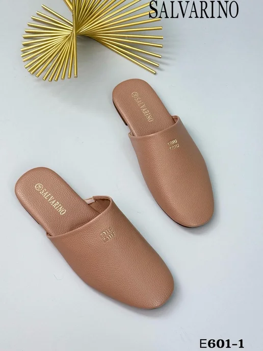 Manvida Мюли сабо повседневные Miu Miu, зеленый