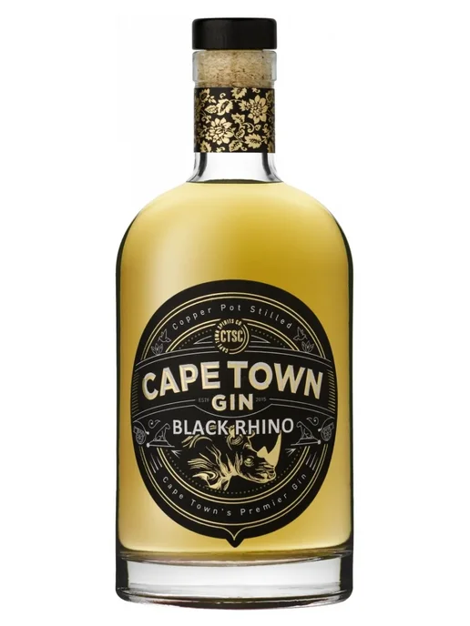 Cape Town Джин Black Rhino Gin, черный, фото 7
