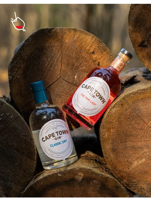 Cape Town Джин The Pink Lady Gin, розовый, фото 5