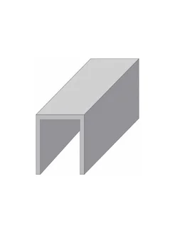 Нижняя направляющая для раздвиж. дверей N4 Palladium 1 м Palladium 337921882 купить за 731 ₽ в интернет‑магазине Wildberries