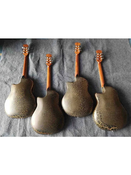 Гитара Smiger 4160-EQ 41" матовый Carved Soundhole, вариант