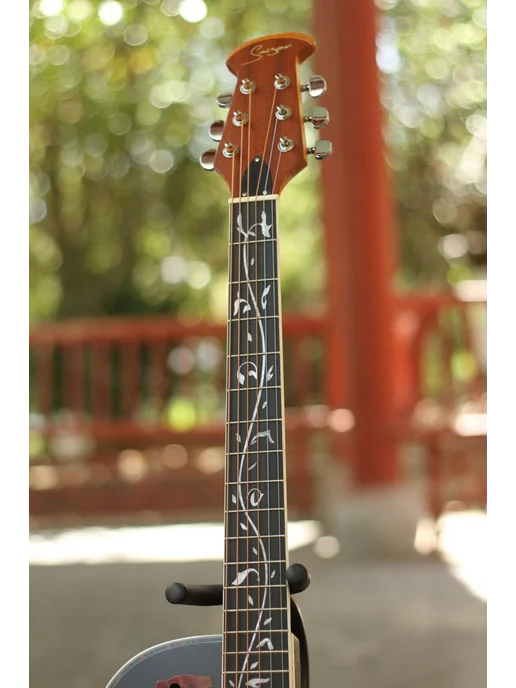 Гитара Smiger 4160-EQ 41" матовый Carved Soundhole, вариант, фото 7