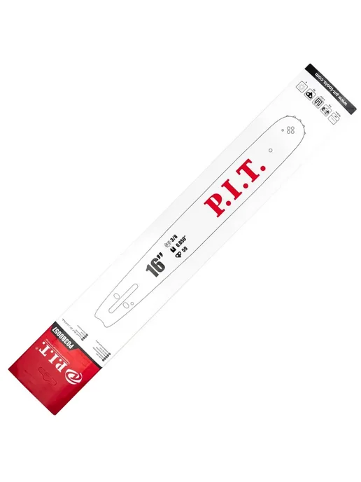 P.I.T. Шина для бензопилы P03B0057 16* 3 8 59зв, 16x3, фото 2
