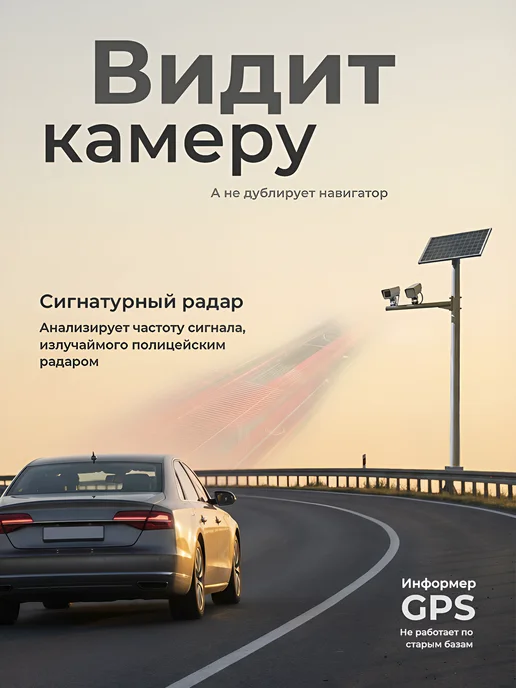 Intego Сигнатурный радар-детектор с GPS-информером Titanium 2 PRO, титан, фото 2