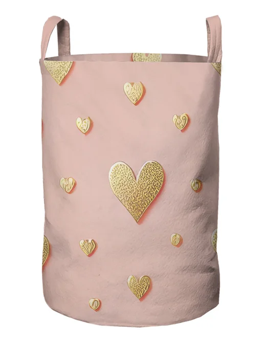 JoyArty Корзина для игрушек "Дождь из сердец" 45л, 45 л, фото 2