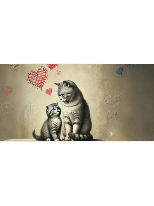 JoyArty Корзина для игрушек "Кошачья любовь" 45л, 45 л, фото 3