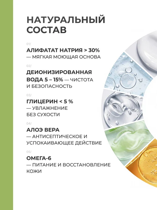 Laureco Мыло увлажняющее с сеточкой для вспенивания с алоэ 100 г, 100 г, фото 2