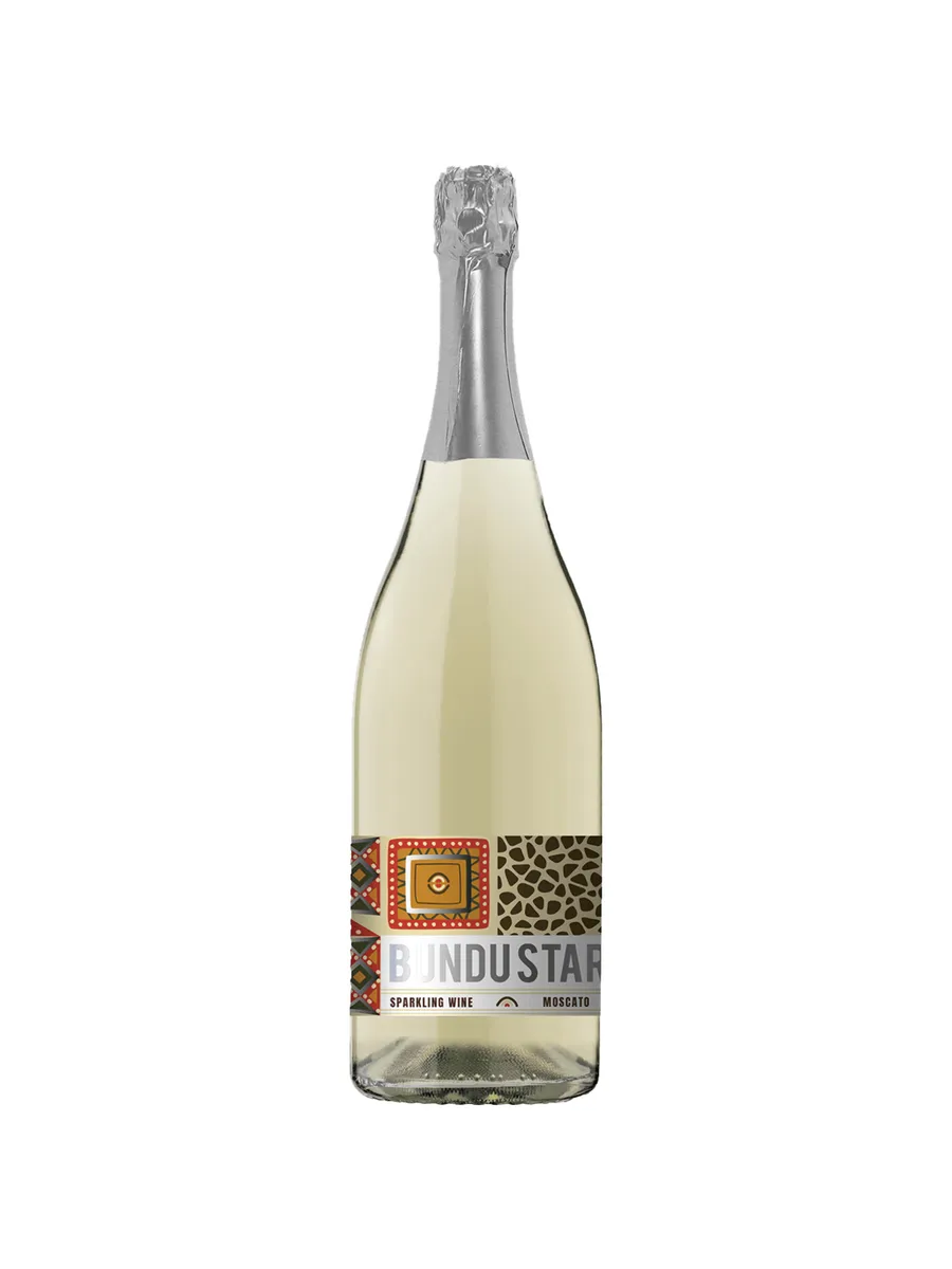 Вино игристое Bundu Star Moscato белое сладкое 0,75 л