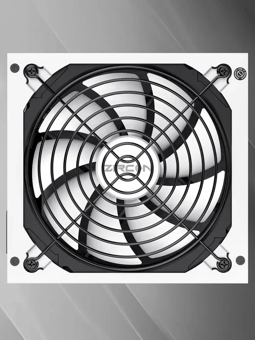 Zircon Блок питания для ПК 800W белый GTI-800 ATX 140мм, 800 Вт, фото 7