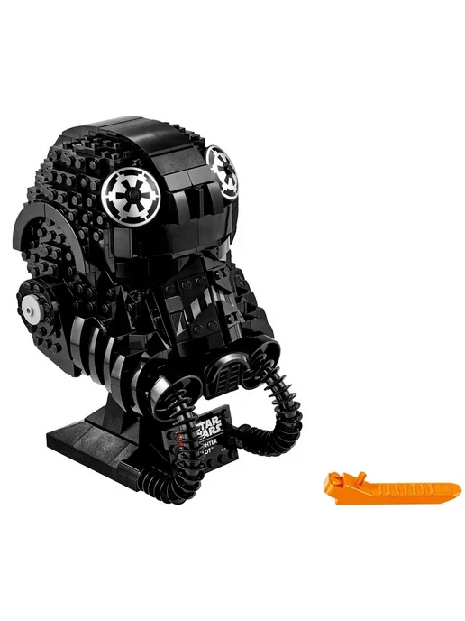 LEGO Конструктор Звёздные воины, Шлем пилота истребителя сид 724, вариант, фото 4