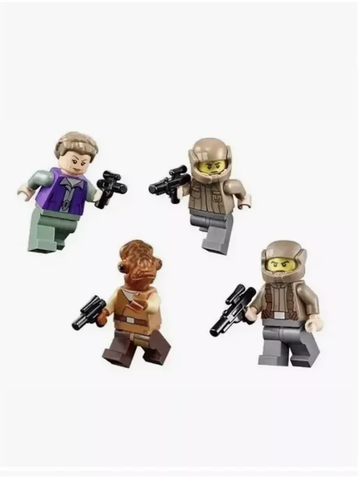 LEGO Конструктор Звездные Войны Военный транспорт 670, серый, фото 7