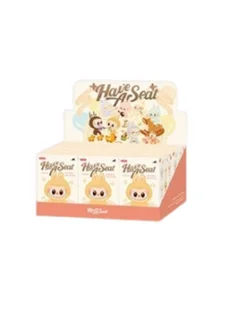 POP MART Labubu игрушка Have a Seat 1 шт.Exciting macaron Semybear