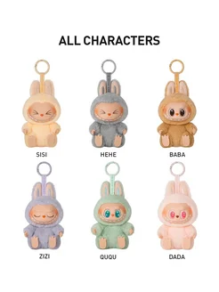 POP MART Labubu игрушка Have a Seat 1 шт.Exciting macaron Semybear
