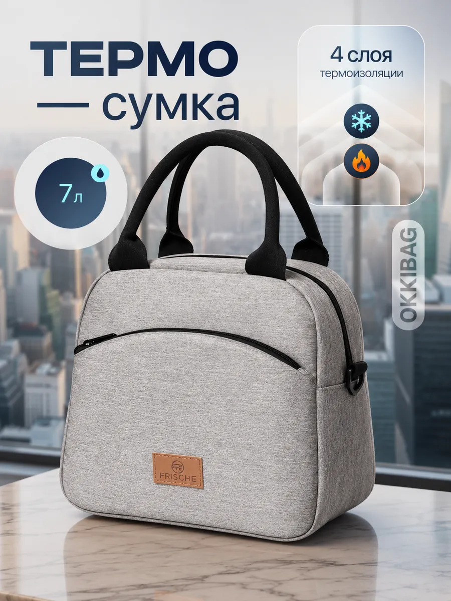 Термосумка холодильник для ланча