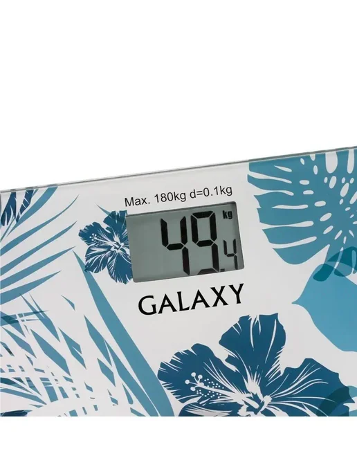 GALAXY LINE Весы напольные электронные точные GL4801, синий, фото 5