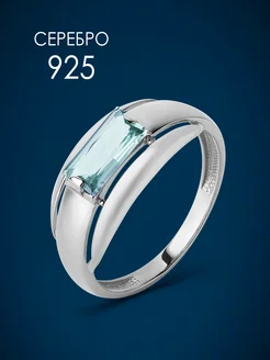 Серебряное кольцо с топазом KOZIN 338636942 купить за 1 169 ₽ в интернет‑магазине Wildberries