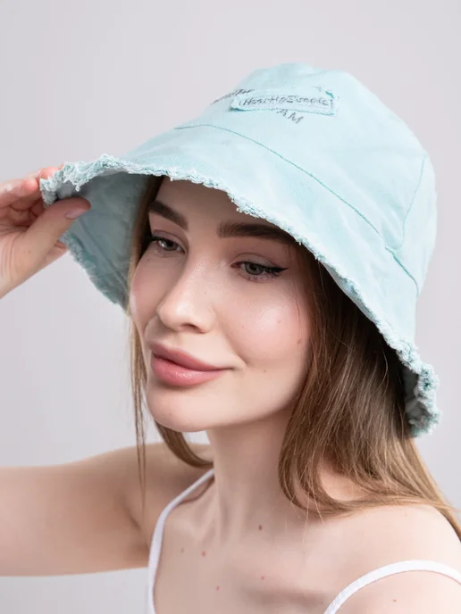 ArK Hat Панама Летняя, голубой, фото 4