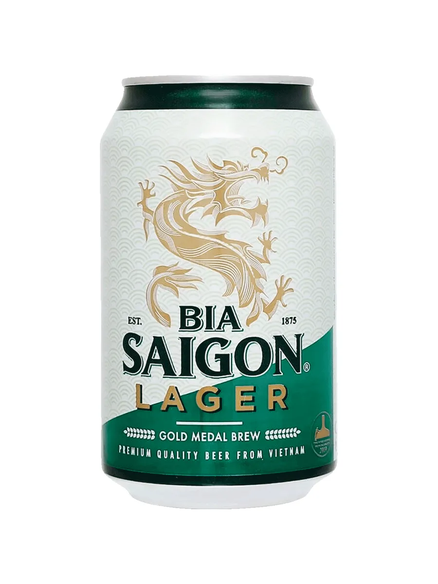 Пиво Saigon Lager светлое 0,33 л ж б