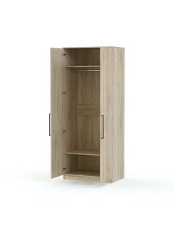Шкаф распашной Ава 2 BMS, 110х50х200 см BestMebel 338682292 купить за 20 971 ₽ в интернет‑магазине Wildberries