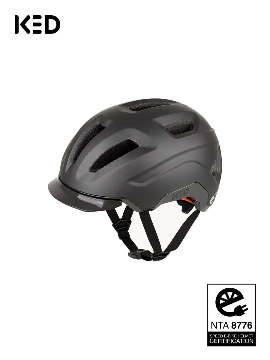 Велошлем Pedalon для электротранспорта черный black matt