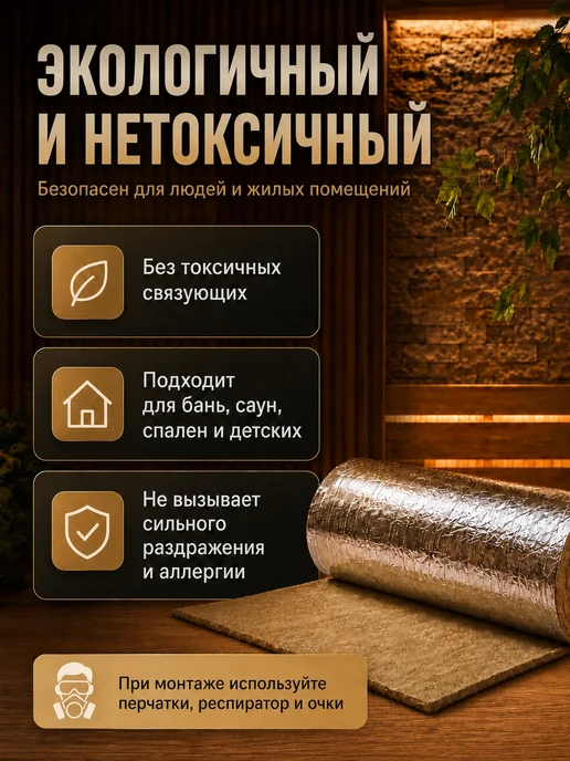 Базальт МИО Утеплитель базальтовый мат, серый, фото 3