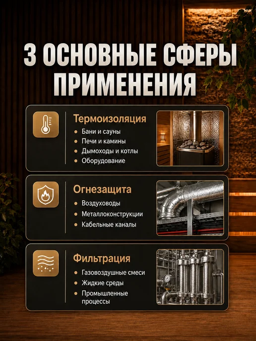 Базальт МИО Утеплитель базальтовый мат, серый, фото 5