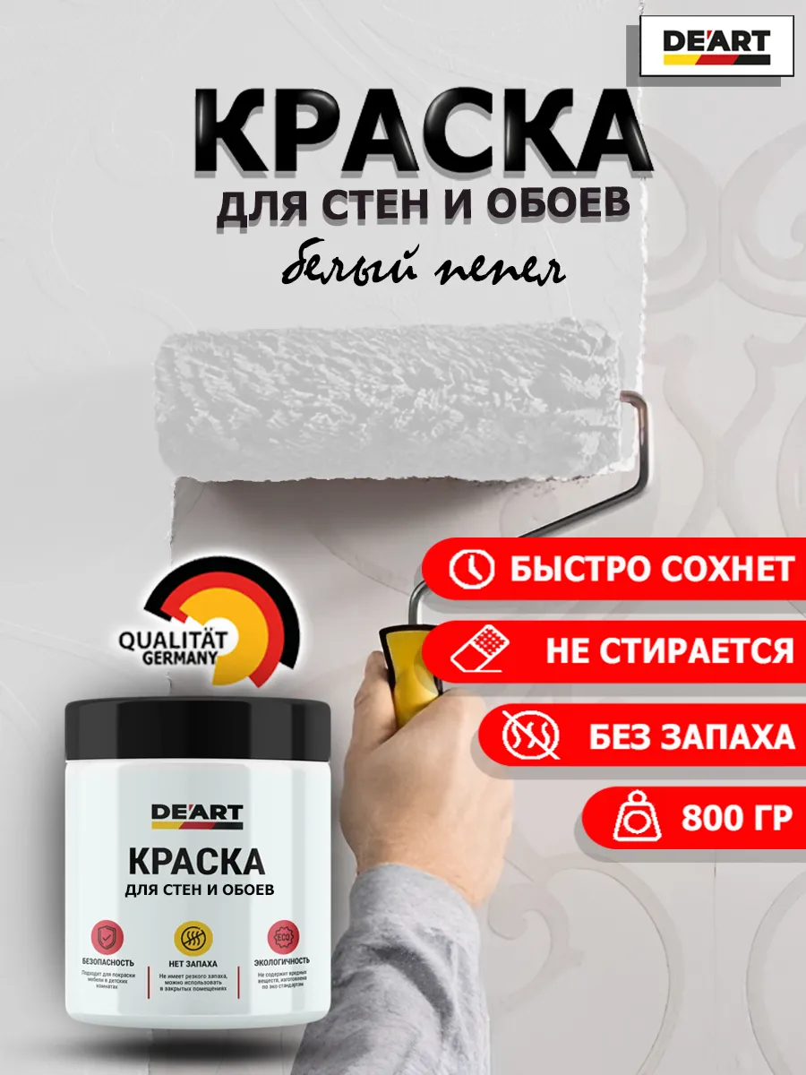 Краска для стен и обоев