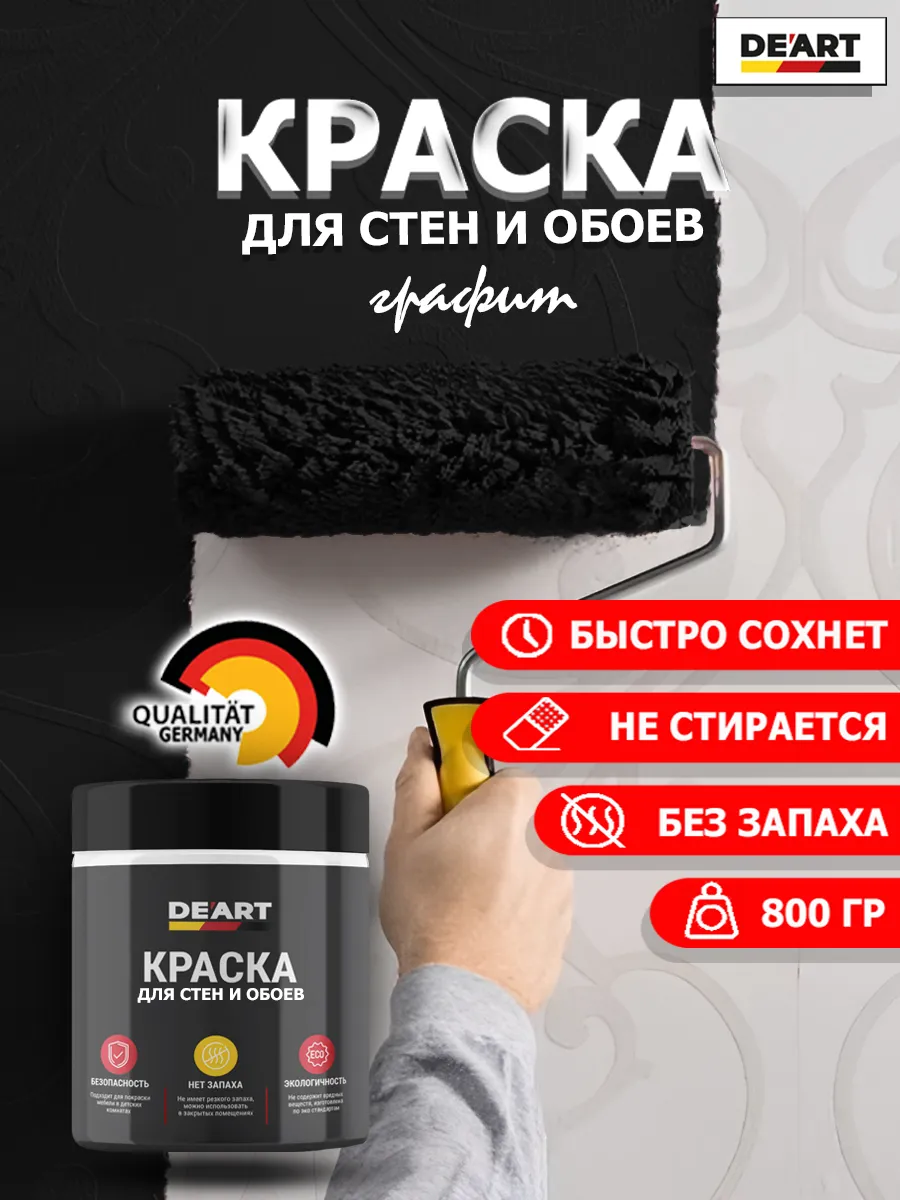 Краска для стен и обоев