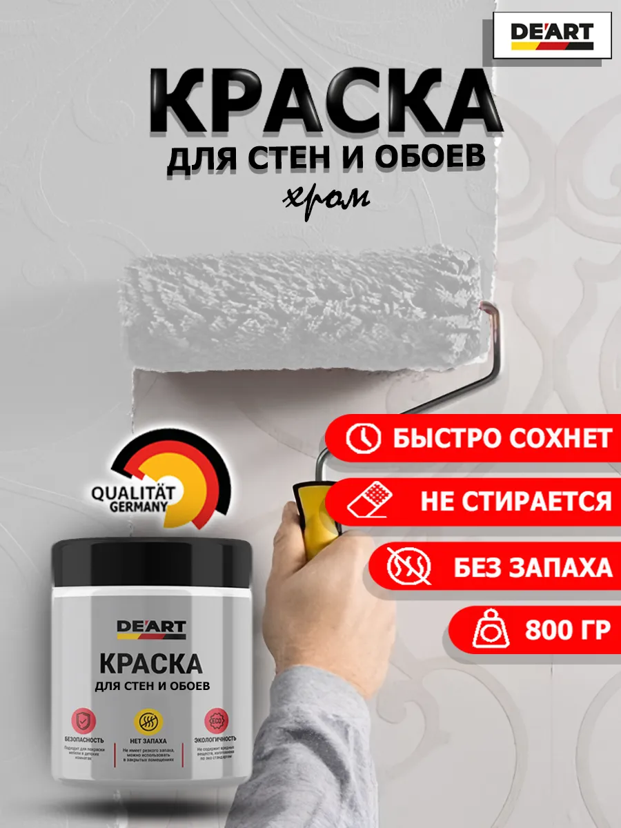 Краска для стен и обоев