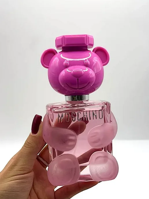 подарок на 8-марта Духи мишка Moschino toy 2 Bubble Gum 100 мл, 100 мл, фото 5