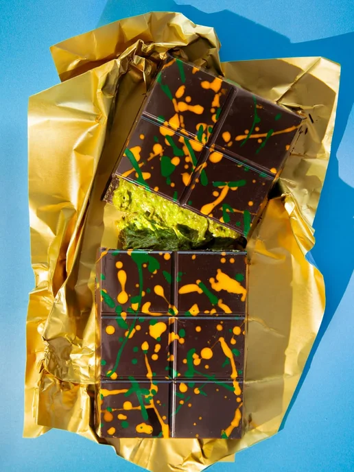 Fix dessert chocolatier Дубайский шоколад темный оригинал FIX, фисташка катаифи, вариант, фото 2