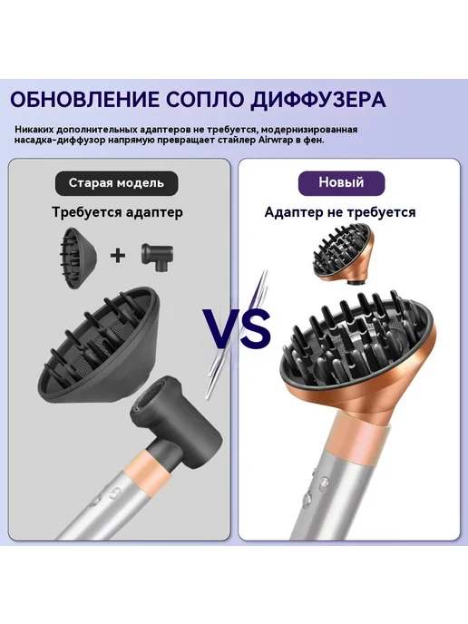 Диффузор для стайлера Dyson, вариант, фото 6