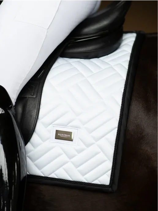 Equestrian Stockholm Вальтрап выездковый Modern White Black edition, черный, фото 2