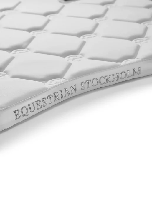 Equestrian Stockholm Вальтрап выездковый White Perfection Silver, белый, фото 3