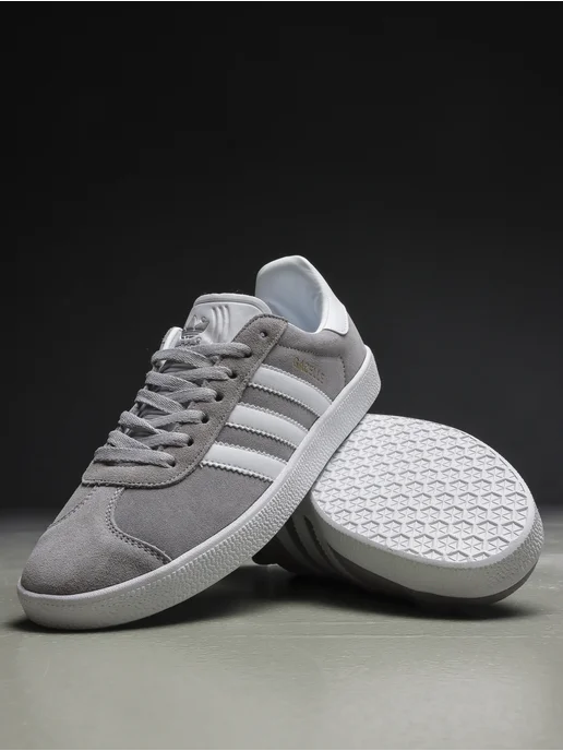 Кроссовки gazelle campus samba кеды, белый