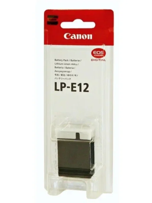 CANON Аккумулятор LP-E12 для фотоаппаратов 1250 mAh, для, фото 6