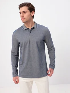 Джемпер поло Greg длинный рукав (коричневый) G155V-PH24-OZ5 GREG 340237513 купить за 3 520 ₽ в интернет-магазине Wildberries